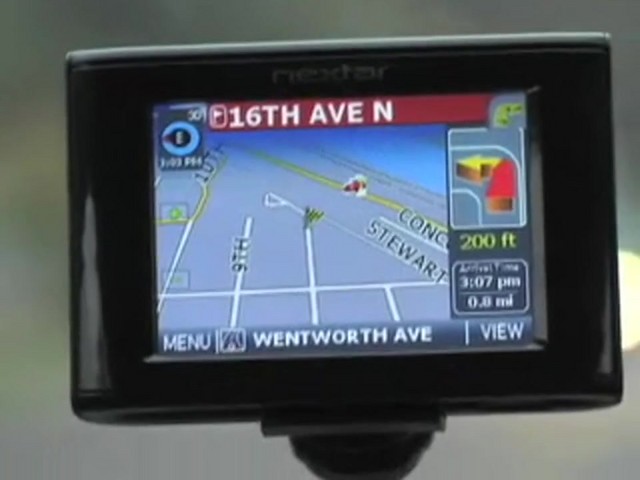 Nextar&reg; Talking GPS Satellite Navigation System with 3 1/2&quot; LCD Touch Screen  - image 9 from the video